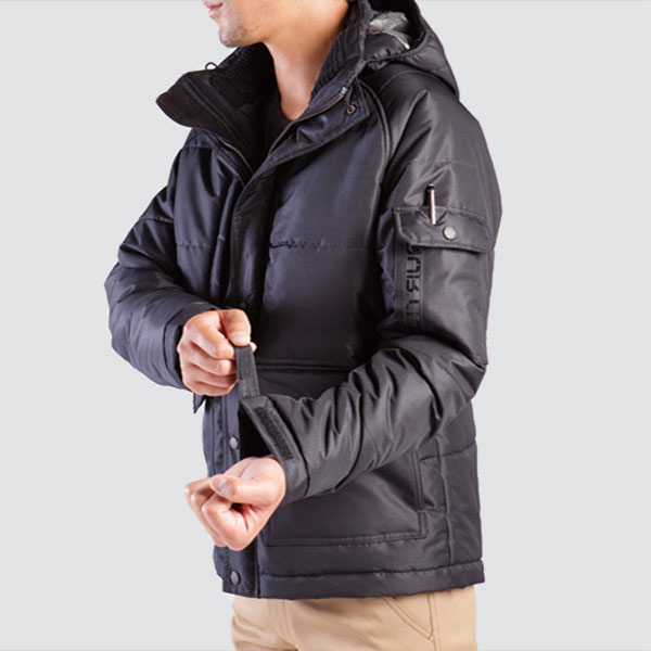 防寒ジャケット（大型フード付） ユニセックス ７５１０－２３ カーキ （ＳＳ～３Ｌ）| 作業服・作業着 | 【ミドリ安全】公式通販