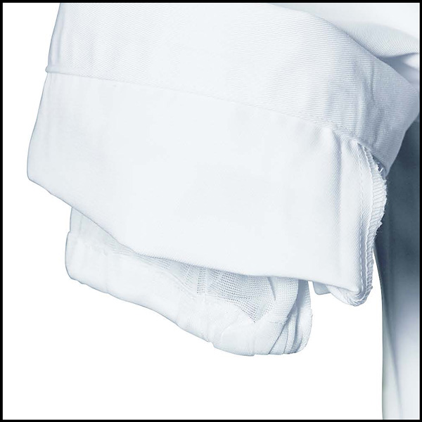 七分袖和コート １６３７ ０１ ホワイト| 作業服・作業着 | 【ミドリ 