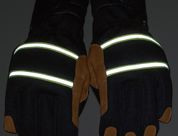 トンボ パラ系アラミド繊維人工皮革製手袋ロング ネービー K-551NV LL   1点